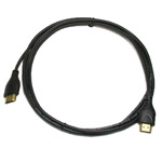 1.5 foot HDMI&reg; Male to Male Ultra-Thin Cable High Speed w/Ethernet
