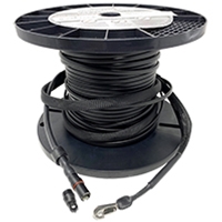 Singlemode IP68 Weatherproof OptiTip® MTP® Custom Cable Assemblies