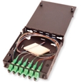 1 Panel Wall Mount Termination Box Enclosure with Splice Kit - LGX Chassis by Multilink®