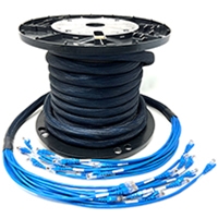 Cat 6E UTP (Stranded Conductor) Custom Ethernet Cable Bundles - Made in the USA by QuickTreX®