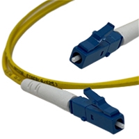 Custom Simplex Plenum Rated Fiber Optic Patch Cables USA Made with Corning® Glass by QuickTreX®