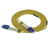 Stock LC to LC Singlemode Duplex Patch Cables