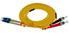 Stock 15 meter LC to ST Singlemode Duplex Patch Cable