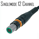 12 Channel Fiber Neutrik opticalCON MTP Singlemode Custom Field Tactical Fiber Optic Assembly - Made in the USA by QuickTreX®