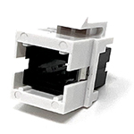 MTP Singlemode Keystone Coupler for Mating Male to Female MTP / MPO Fiber Optic Cables - Key Up / Key Down - by QuickTreX