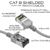 6 Inch Cat 8 Shielded Ultra Thin 30AWG 40G Ethernet Patch Cable