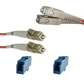 QuickTreX Fiber Optic Reference Cable Kit SC (Meter) to LC (Test)