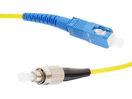 1 meter to SC UPC to FC UPC Singlemode Simplex Patch Cable
