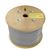 Cat 7A Shielded Plenum (CMP) - 10G- 22AWG, 1000MHZ, S/FTP Shielded, Solid Cond. Cable - 1000 Ft by A
